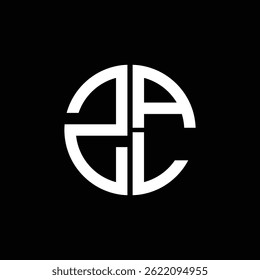 ZAL logo ZAL icon ZAL vector monogram letter minimalist triangle ZAL flat Unique modern flat abstract logo design.
