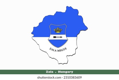 Zala Flag - County of Hungary