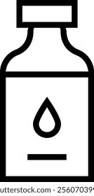 zam zam icon. Thin linear style design isolated on white background