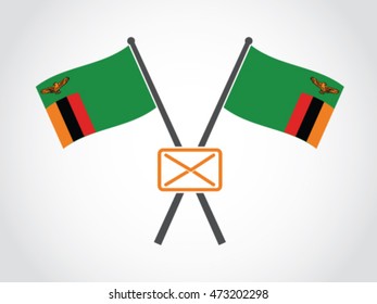 Zambia Emblem Digital Mail