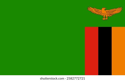 Zambia Flag, Flag of Zambia