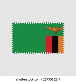 Zambia Flag Vector. National Flag