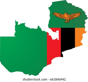 Zambia map