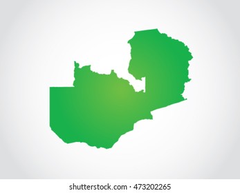 Zambia Map Territory