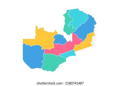 2,378 Zambia map outline Images, Stock Photos & Vectors | Shutterstock