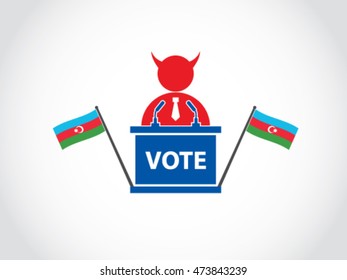 Zambia Podium Evil Politician