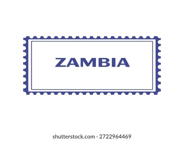Ícone do vetor do selo postal da Zâmbia em um fundo branco
Carimbo de correio vetorial sobre fundo branco
