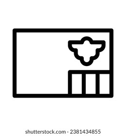 zambia vector icon on white background
