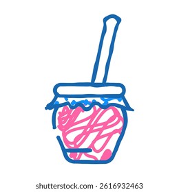 zambomba spain drink doodle icon sketch vector. zambomba spain drink sign. isolated symbol illustration
