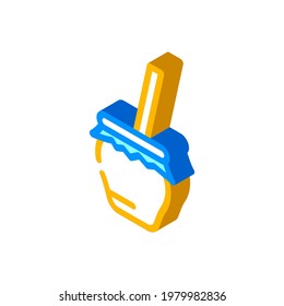 zambomba spain drink isometric icon vector. zambomba spain drink sign. isolated symbol illustration