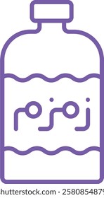 Zamzam vector icon. Can be used for printing, mobile and web applications.