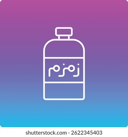 Zamzam vector icon. Can be used for printing, mobile and web applications.