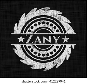 Zany con textura de pizarra