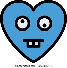 zany vector colour line  icon