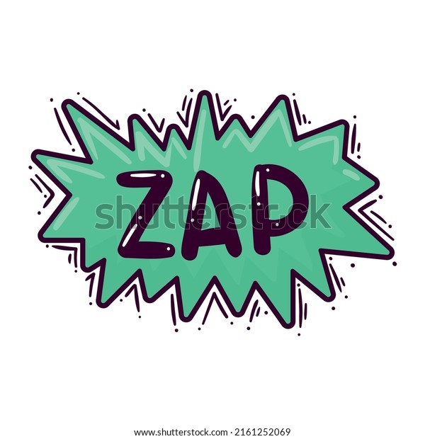zap comic expression word\
icon