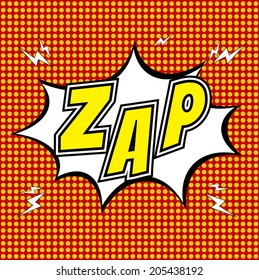 Zap - Comic Speech Bubbles vector