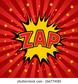 zap label background