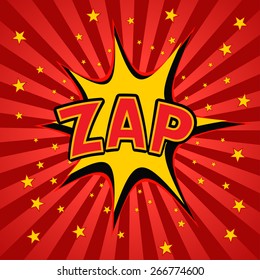 zap label background