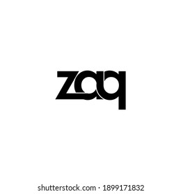 zaq letter original monogram logo design