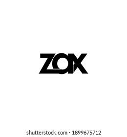 zax letter original monogram logo design