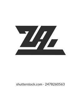 ZAY letter logo, ZAY or Z Y letter alphabet logo