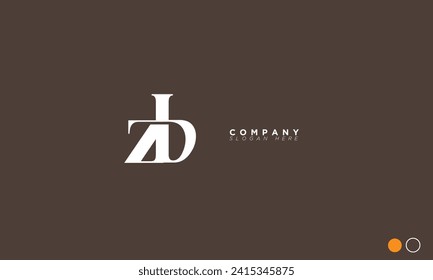  ZB Alphabet letters Initials Monogram logo BZ, Z and B