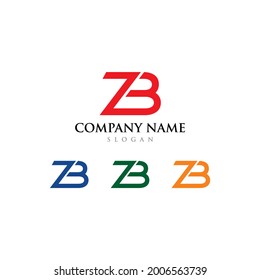 ZB Letters Logo Vector 003