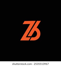 ZB Tech Logo Design illustration. ZB Tech Digital Logo Design template
