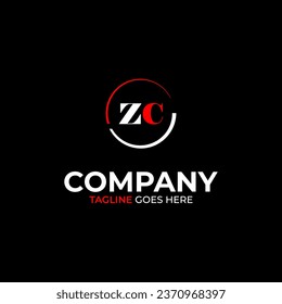 ZC Creative moderne Buchstaben Logo Design Vorlage