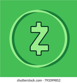 zcash big logo vector design