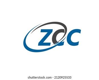 ZCC-Brief kreatives, modernes, elegantes Logo-Design