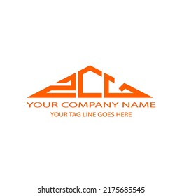 ZCG letter logo creative design with vector graphic