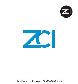 ZCI Logo Letter Monogram Design