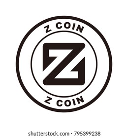 Zcoin (XZC) logo icon. Cryptocurrency / Altcoin. 