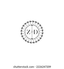 ZD wedding concept floral in high quality professional design that will print well across any print media