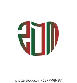 ZDM letter logo creative design. ZDM unique design.
