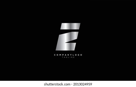 ZE EZ Z AND E Abstract initial monogram letter alphabet logo design