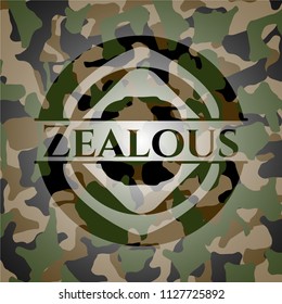 Zealous camouflage emblem