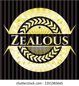 Zealous gold emblem