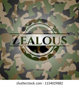 Zealous on camouflage pattern