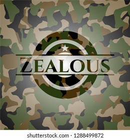 Zealous on camouflage pattern