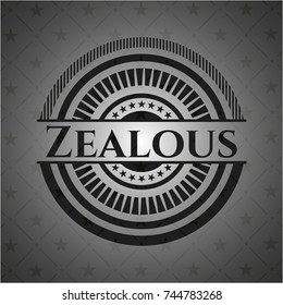 Zealous realistic dark emblem