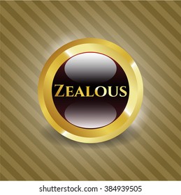 Zealous shiny badge