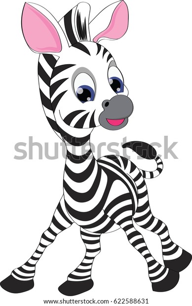 Zebra Stock Vector (Royalty Free) 622588631 | Shutterstock