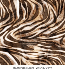 Zebra and animal pattern suitable for colorful textiles