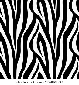 A zebra animal print seamless pattern tile background