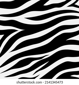 Zebra animal skin background vector design