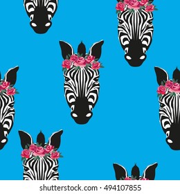 Zebra animal - vector,  illustration