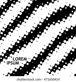 zebra background halftone. Vector