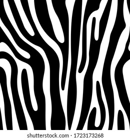 Zebra. Background vector image in zebra styles.